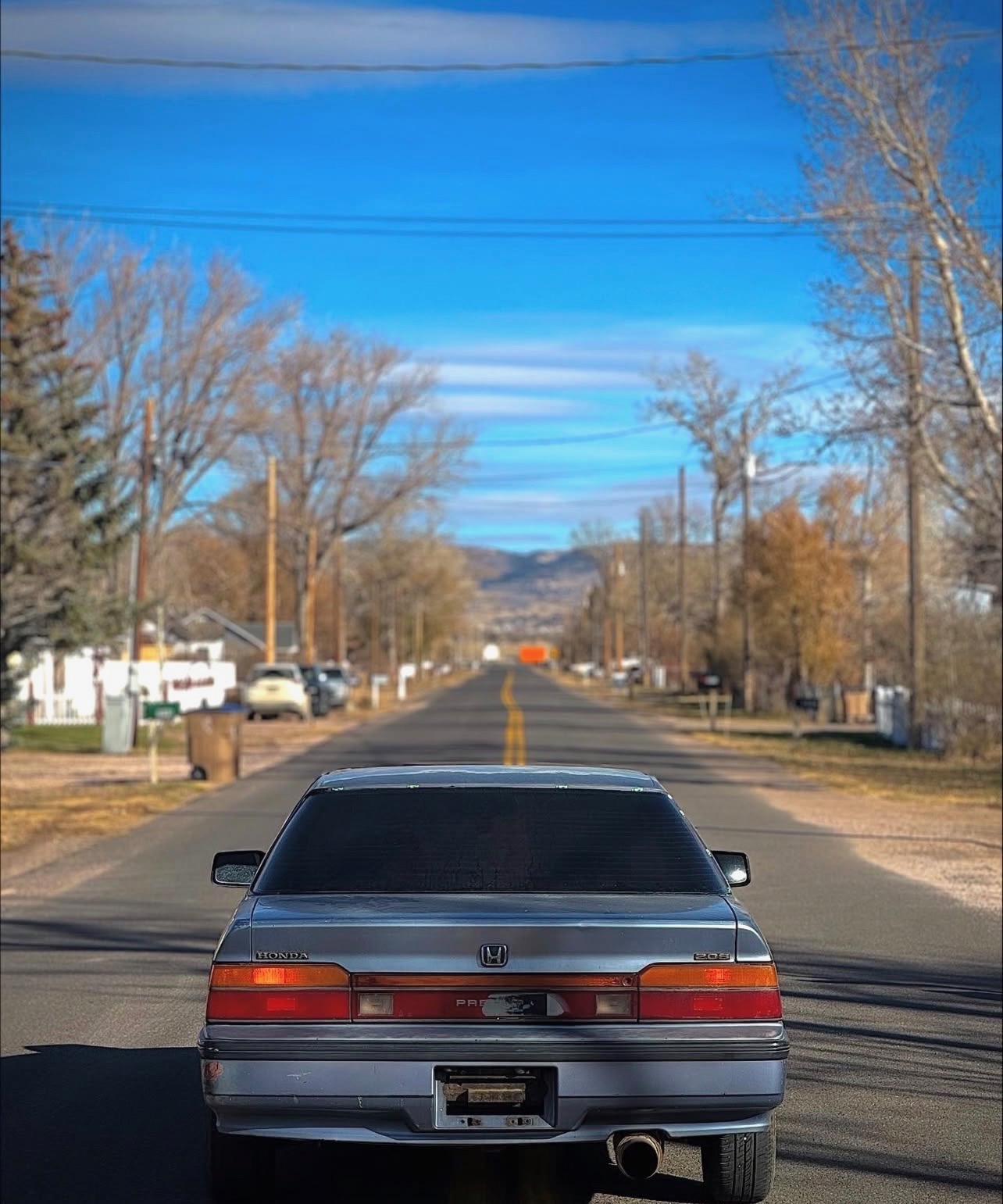 1989 Prelude — rear