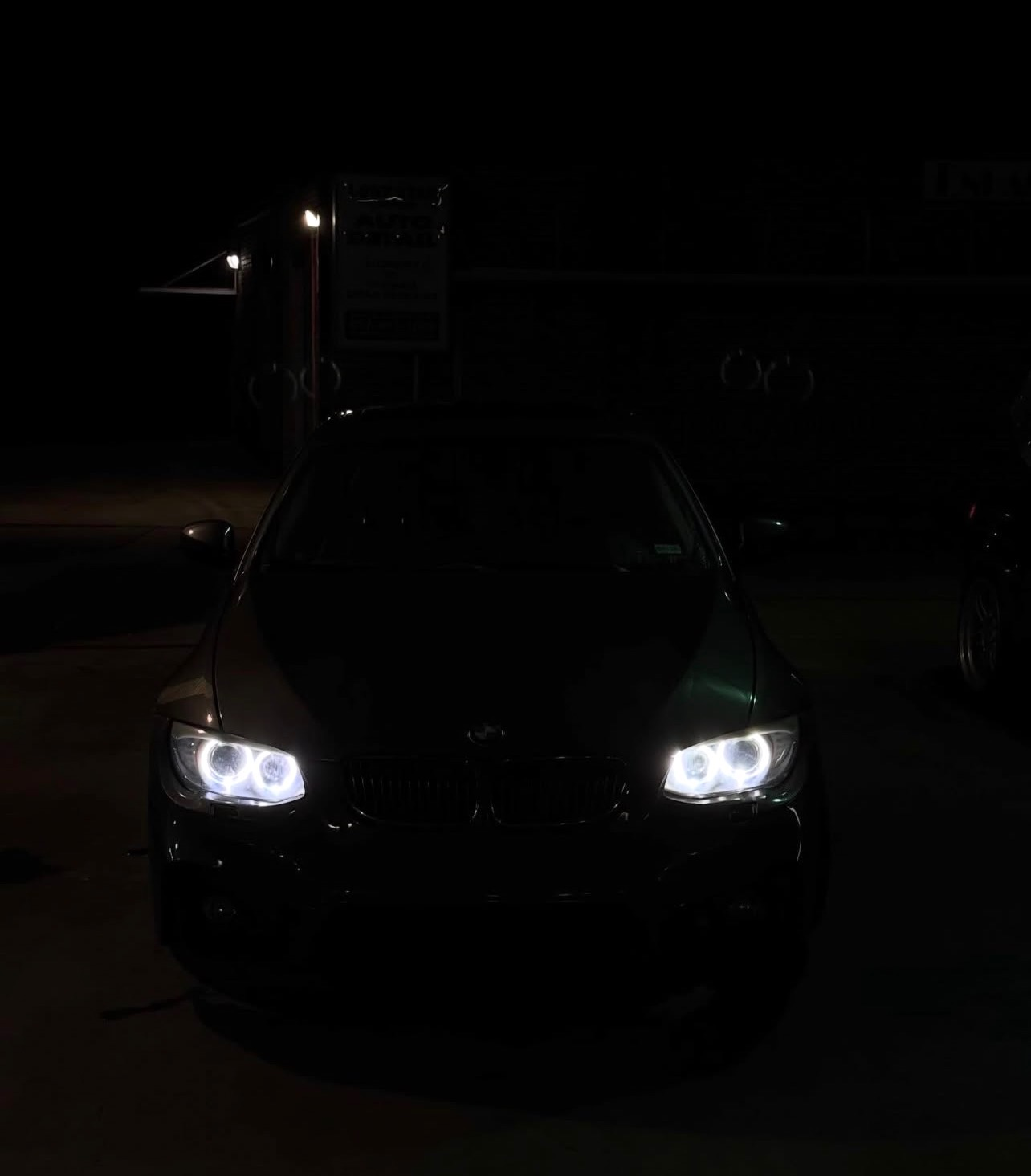 335i halo headlights